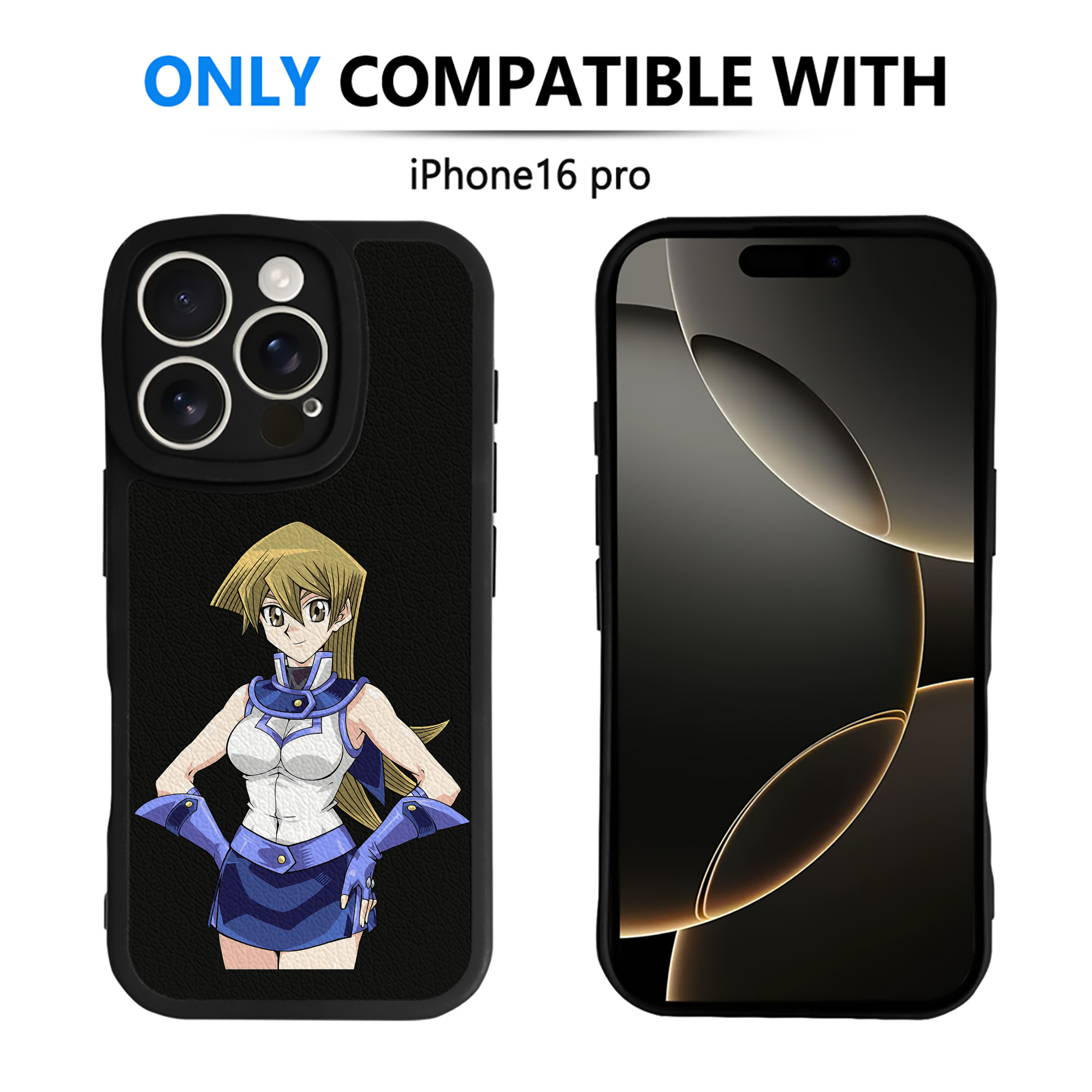遊☆戯☆王 Yu-Gi-Oh! 【iPhone 16シリーズ対応】シリコンスマホケース（レザー調） 材質：シリコン